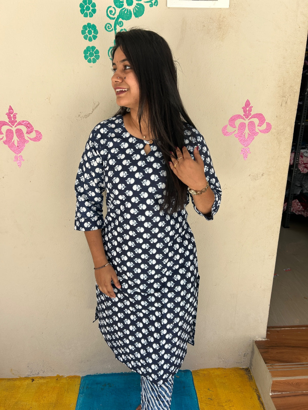 Cotton Capsule Kurti - PK106