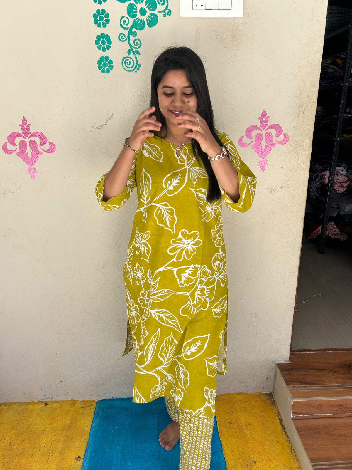 Cotton Capsule Kurti - PK105