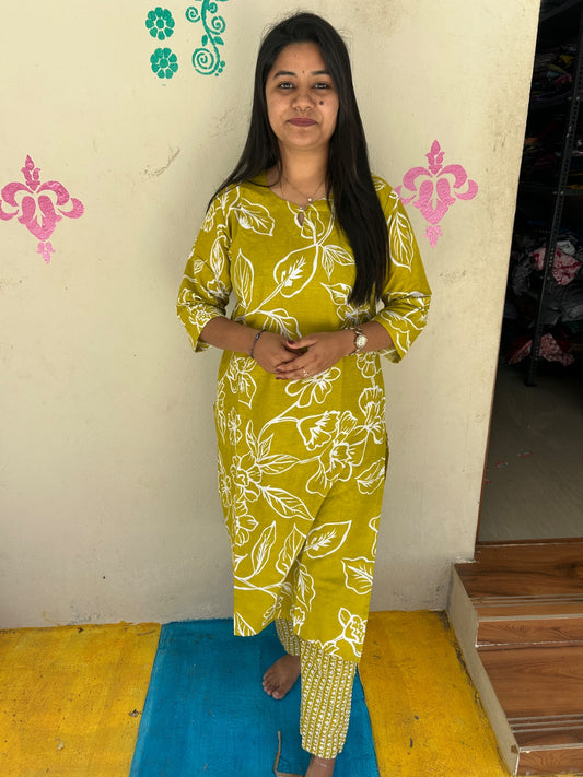 Cotton Capsule Kurti - PK105