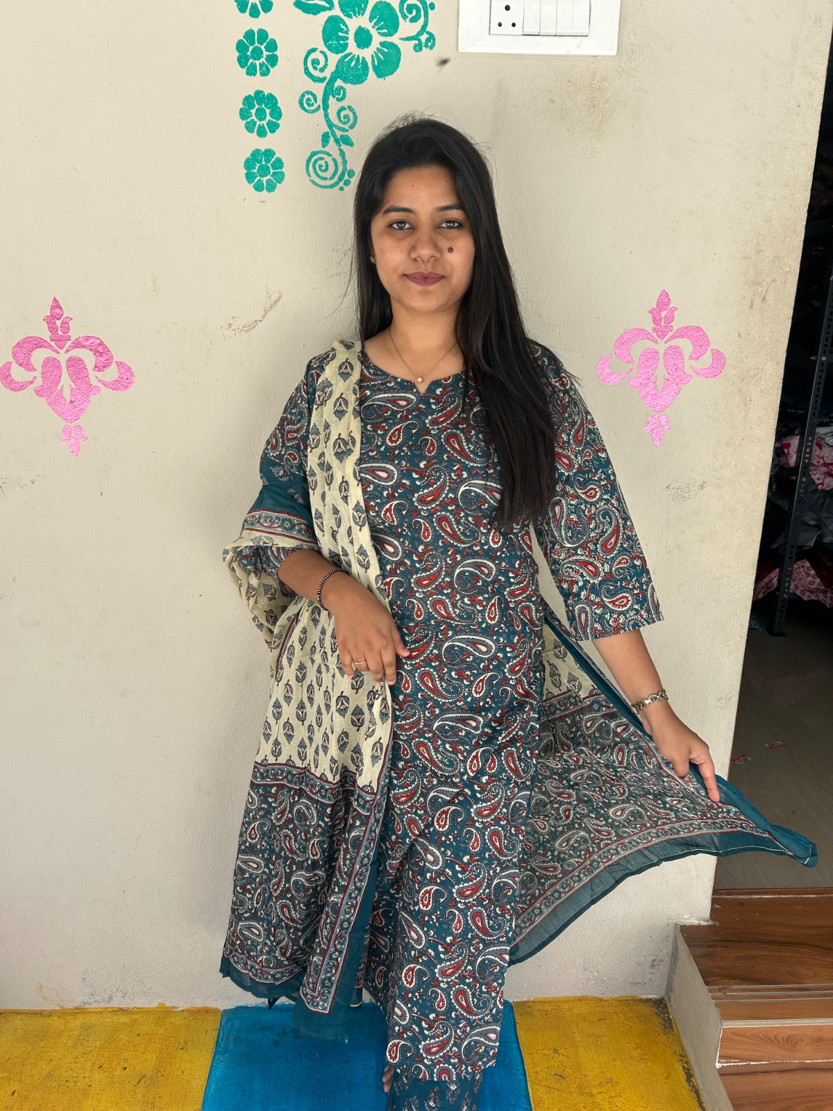 Petals Dupatta Sets - FDS74