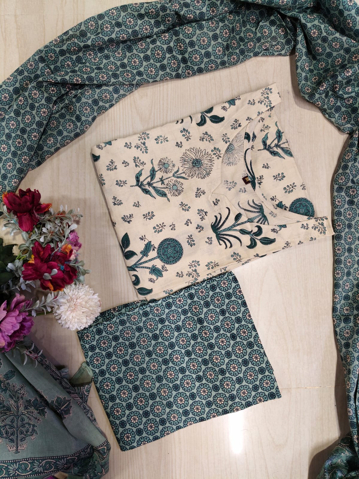 Petals Dupatta Sets - FDS72