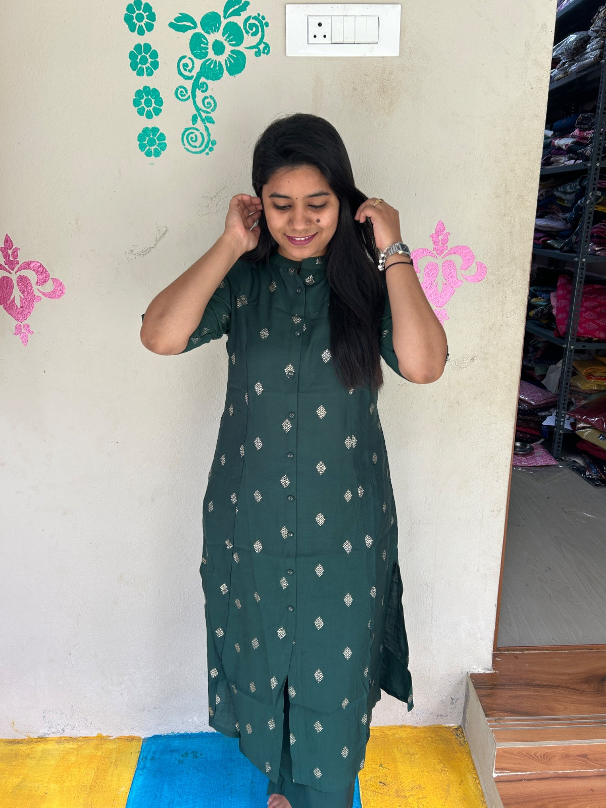 A-Line Cotton Kurti  AL236