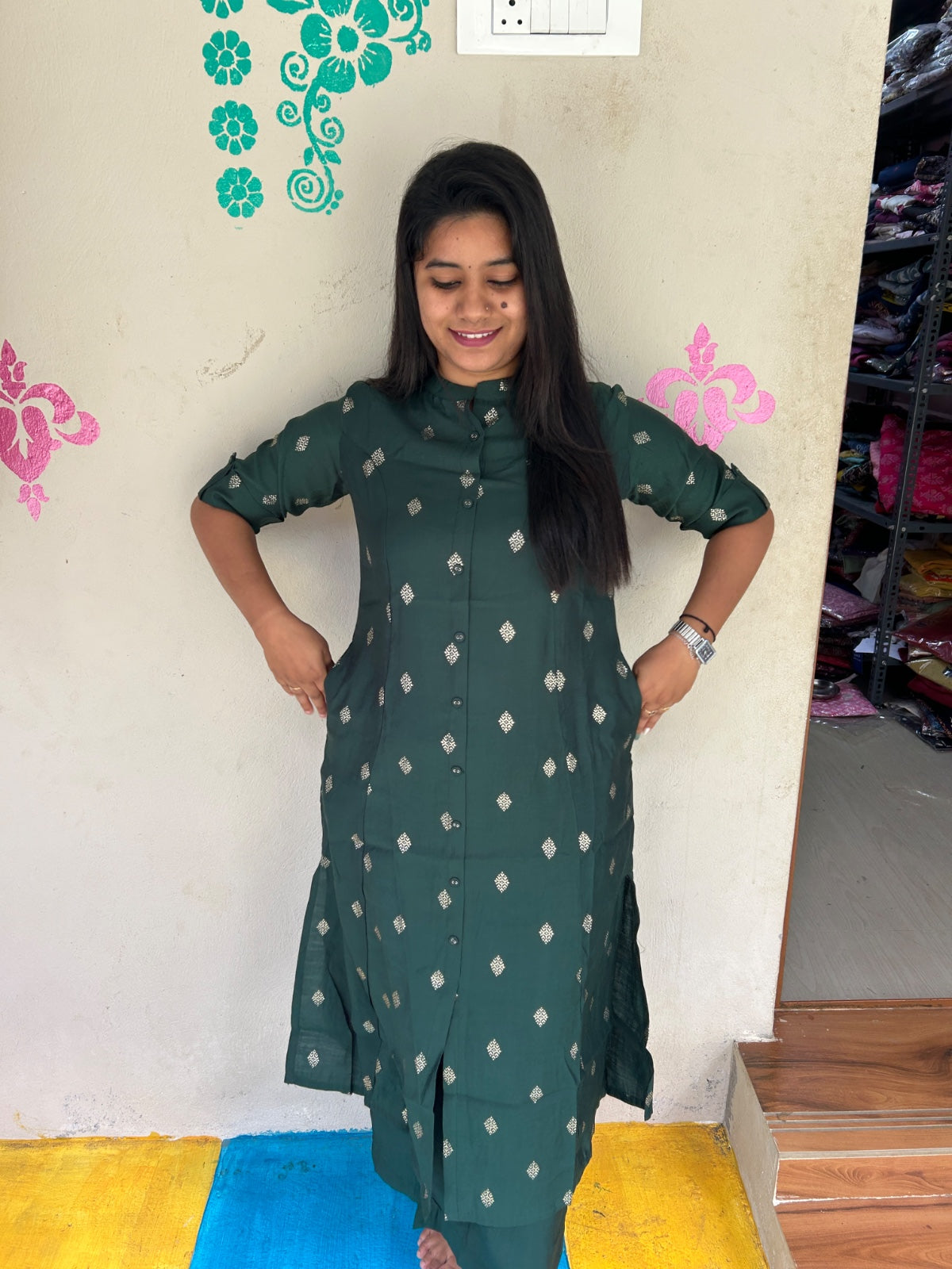 A-Line Cotton Kurti  AL236