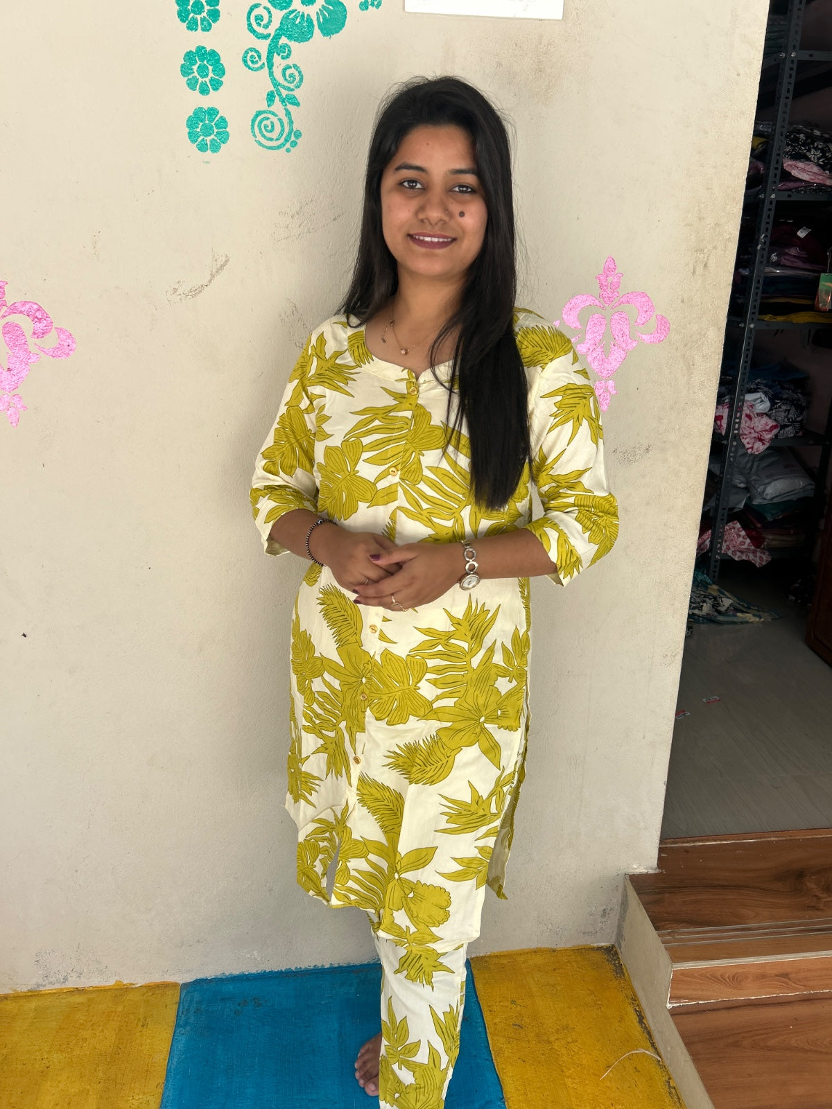 Cotton Capsule Kurti - PK136