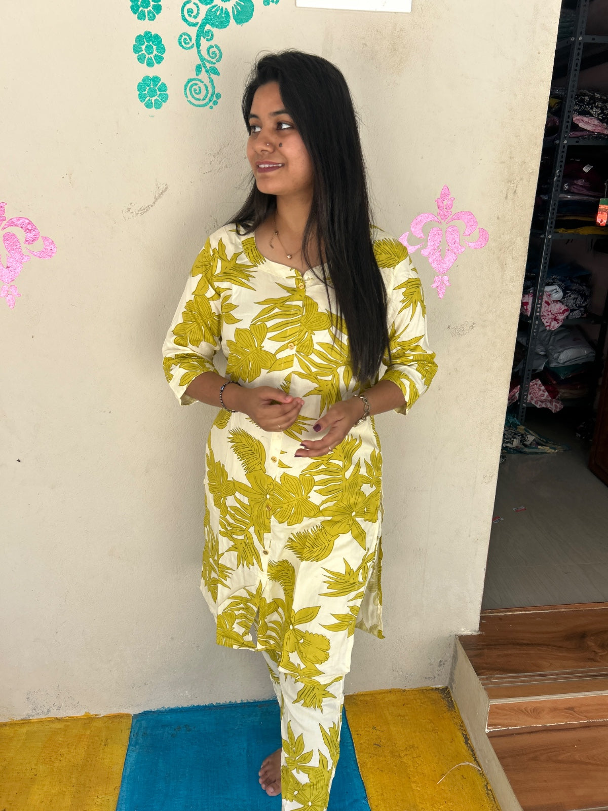 Cotton Capsule Kurti - PK136