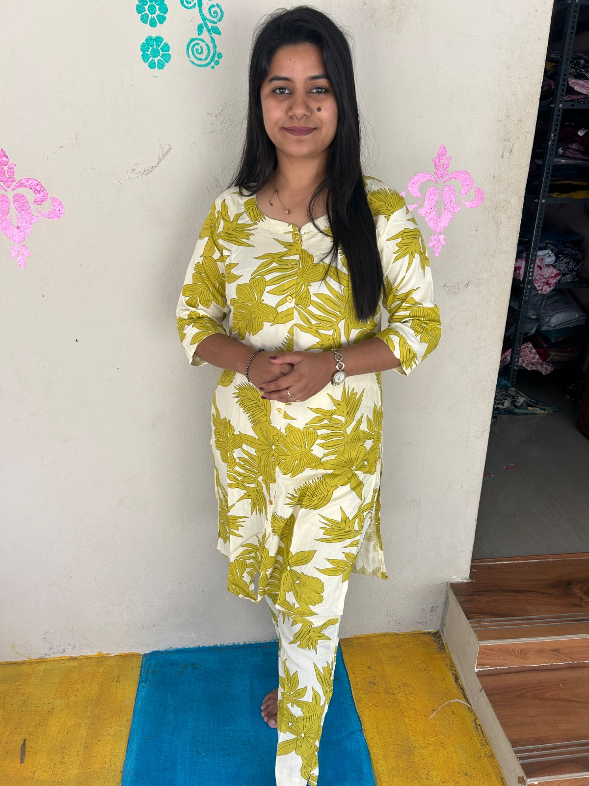 Cotton Capsule Kurti - PK136