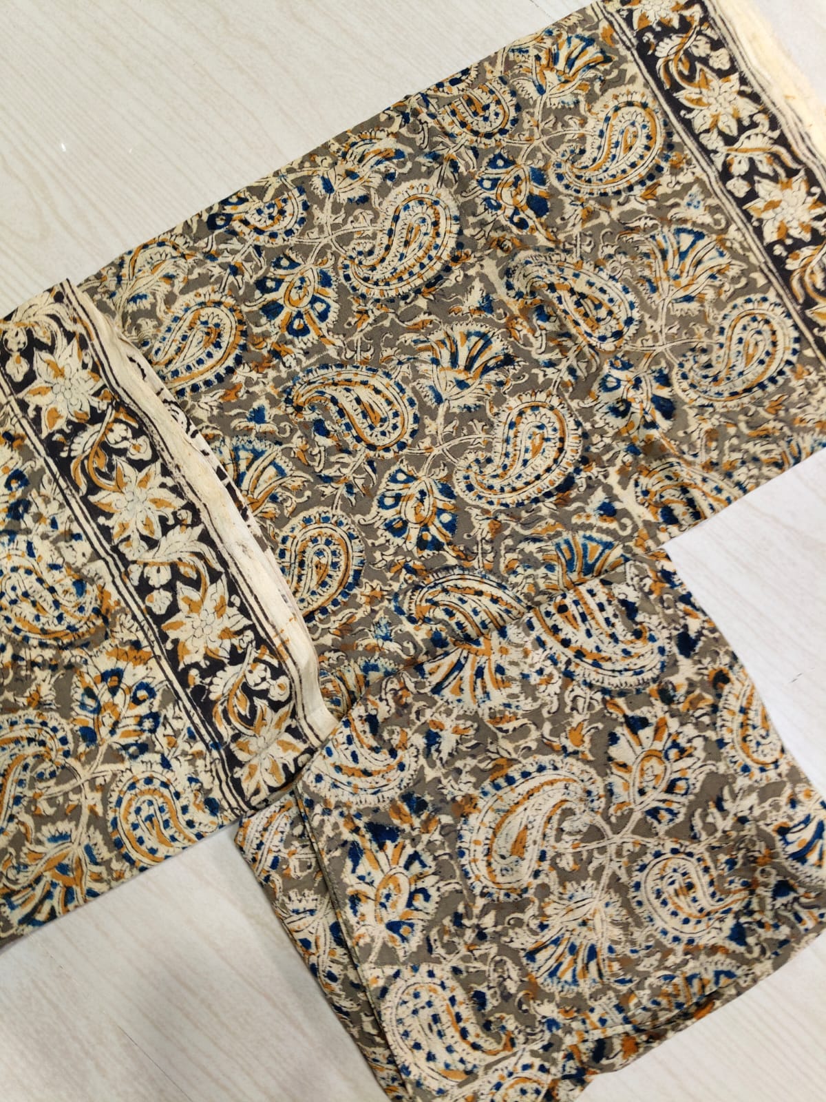 Kalamkari Phant and Dupatta KPD03