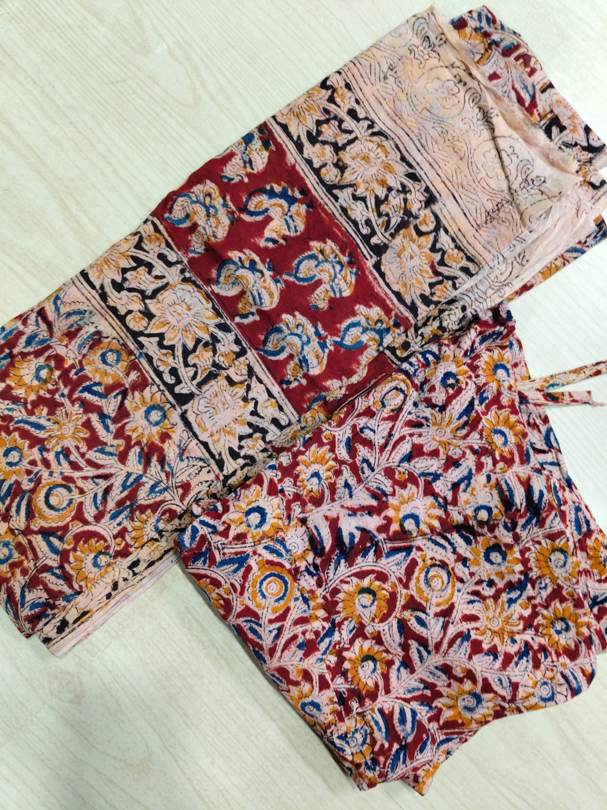 Kalamkari Phant and Dupatta KPD09
