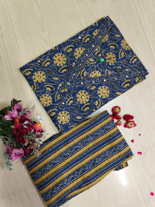 V neck Kurthi with Pant  ALN61