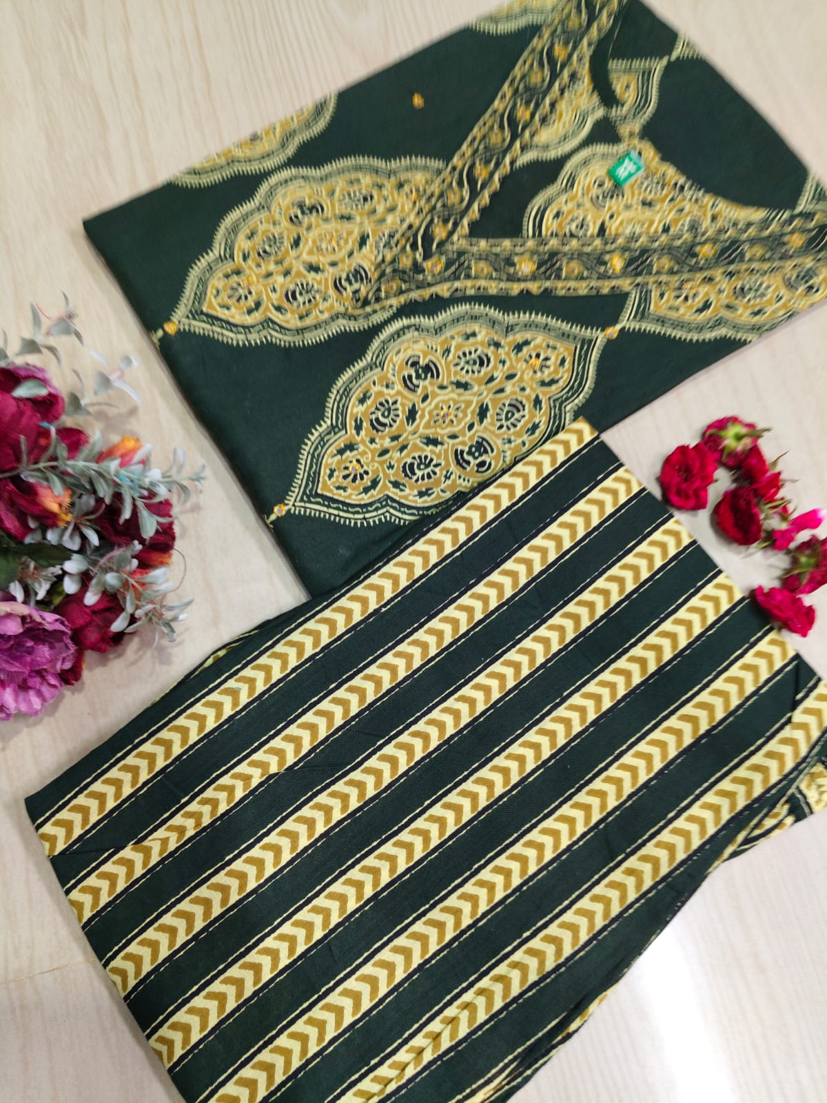 V neck Kurthi with Pant  ALN64