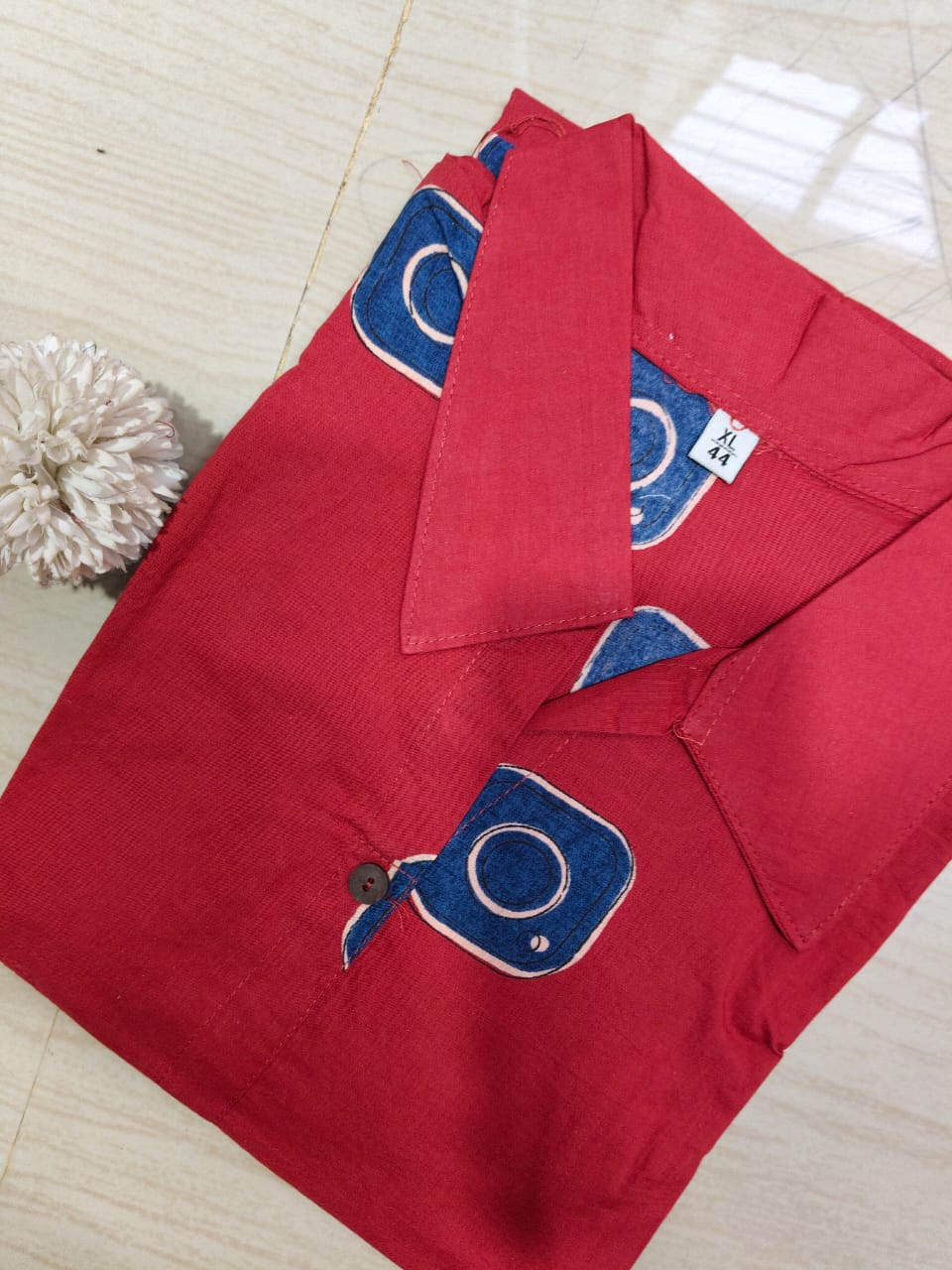 Cotton collar neck Frock  CCF36