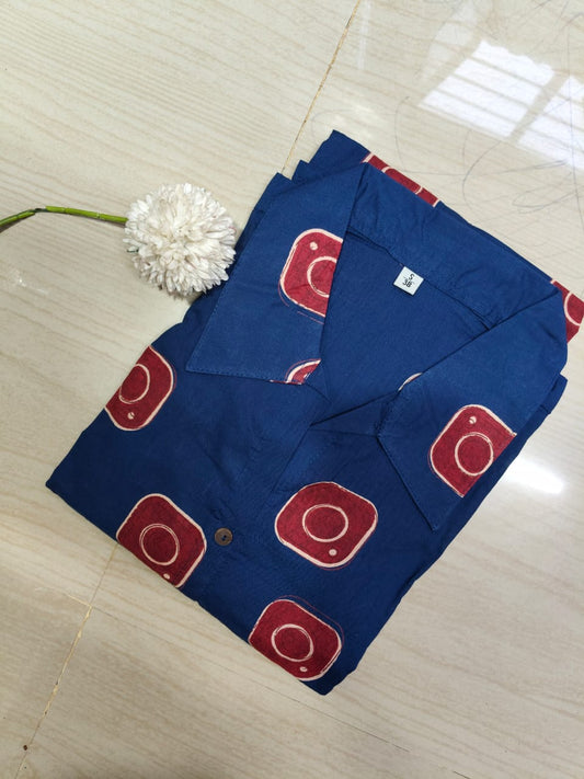 Cotton collar neck Frock  CCF35