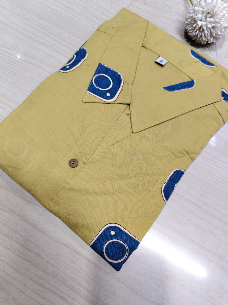 Cotton collar neck Frock  CCF34