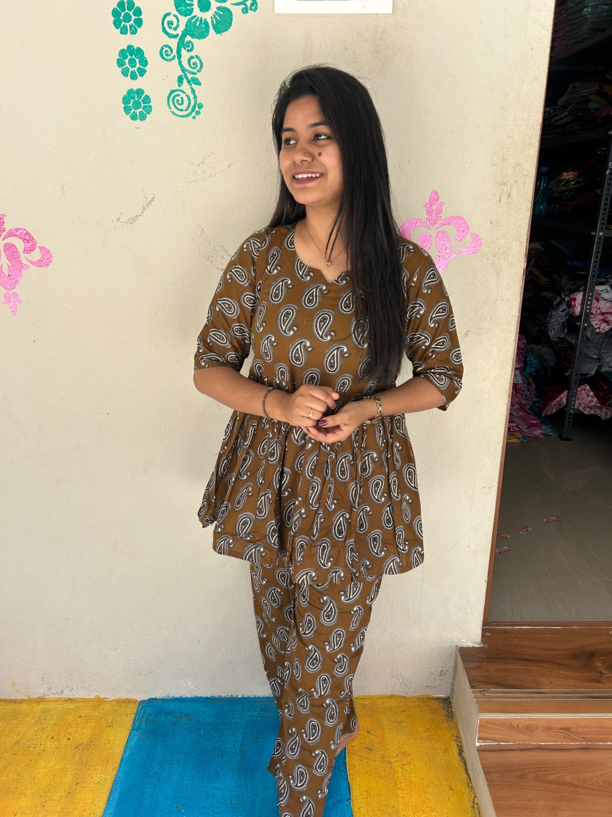 Cotton  Co-ord Sets ( night suits )  NSC180