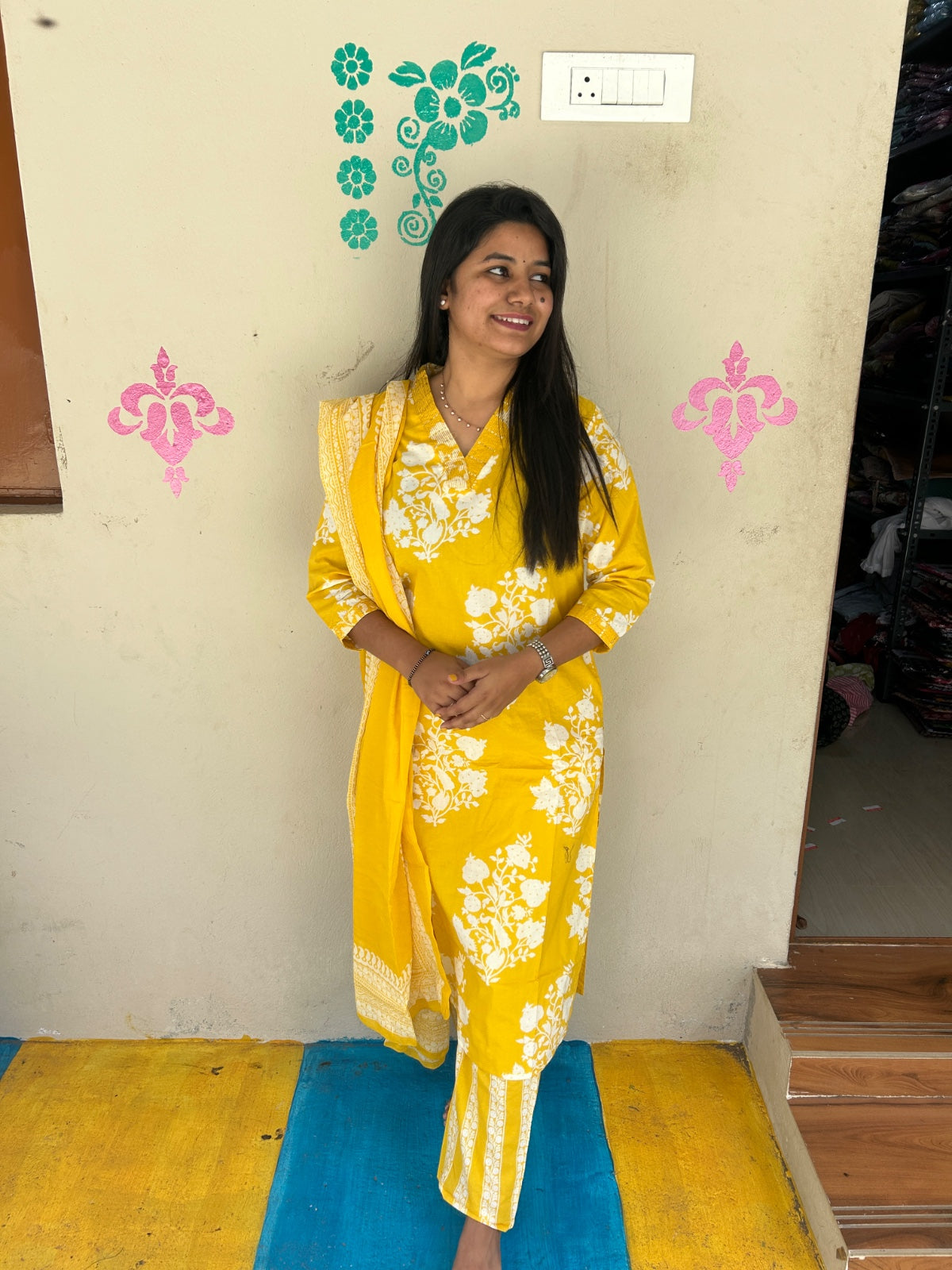 Budgeted Cotton 3 Piece Set - BC69