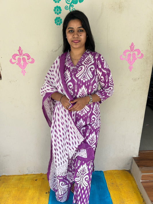 Budgeted Cotton 3 Piece Set - BC68