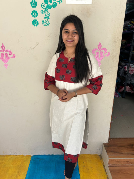 Kalamkari Kurtis KK76