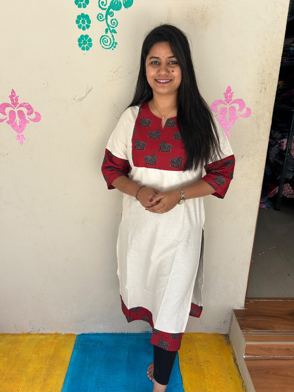 Kalamkari Kurtis KK76