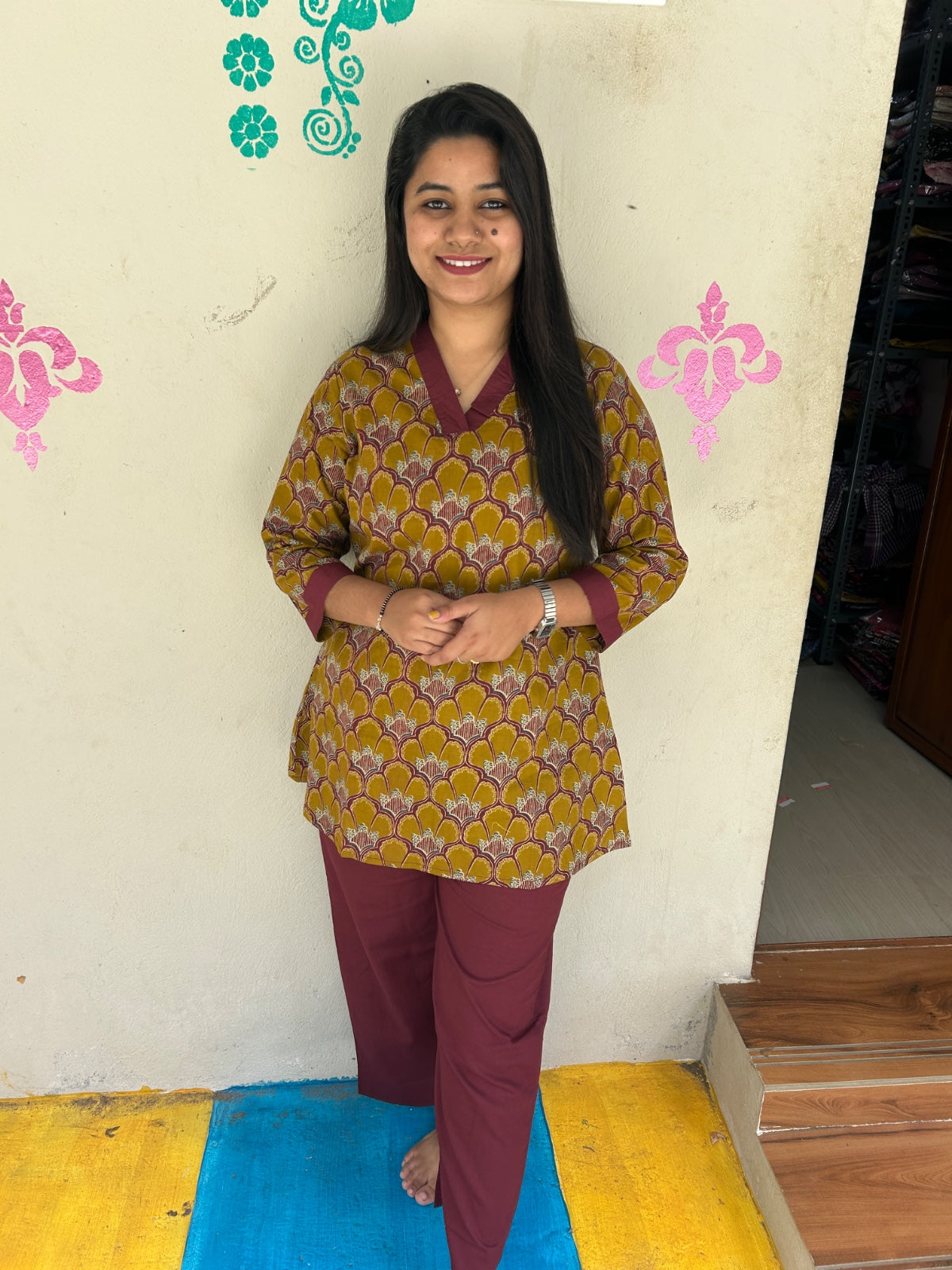 Cotton  Co-ord Sets ( night suits )  NSC186
