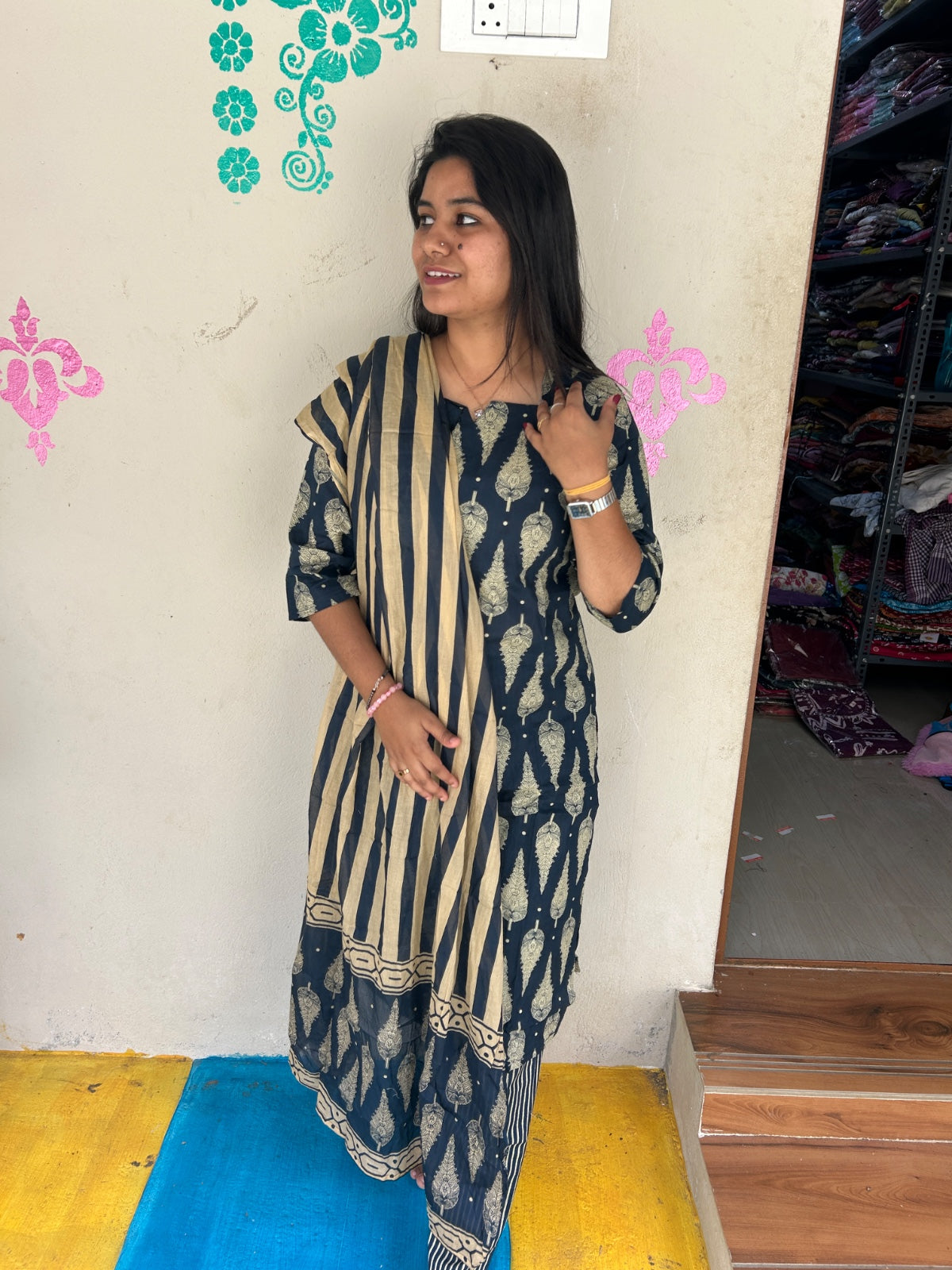 Petals Dupatta Sets - FDS98