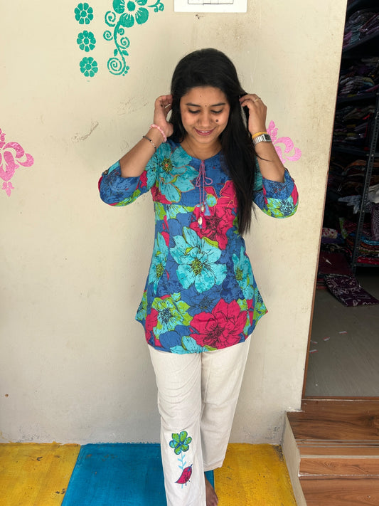 Cotton  Co-ord Sets ( night suits )  NSC189