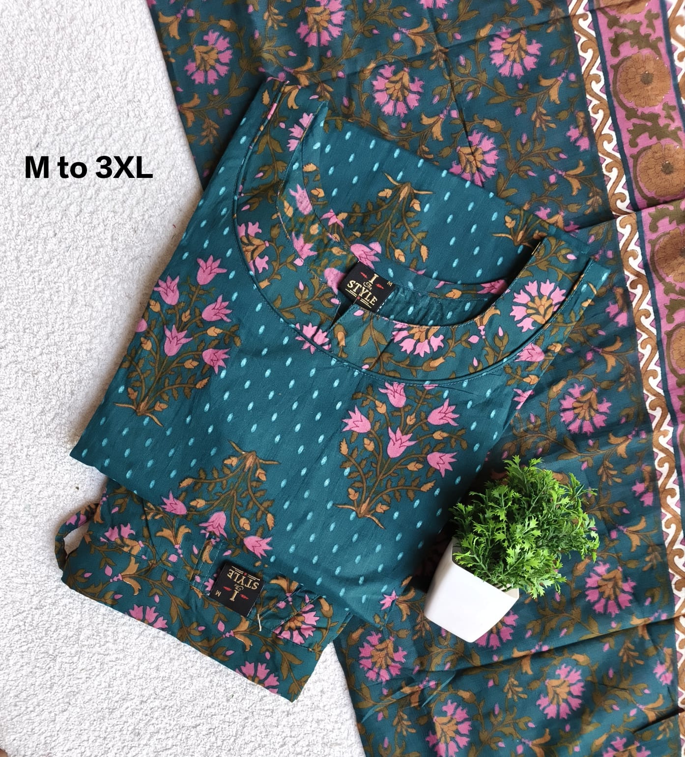 Petals Dupatta Sets - FDS115