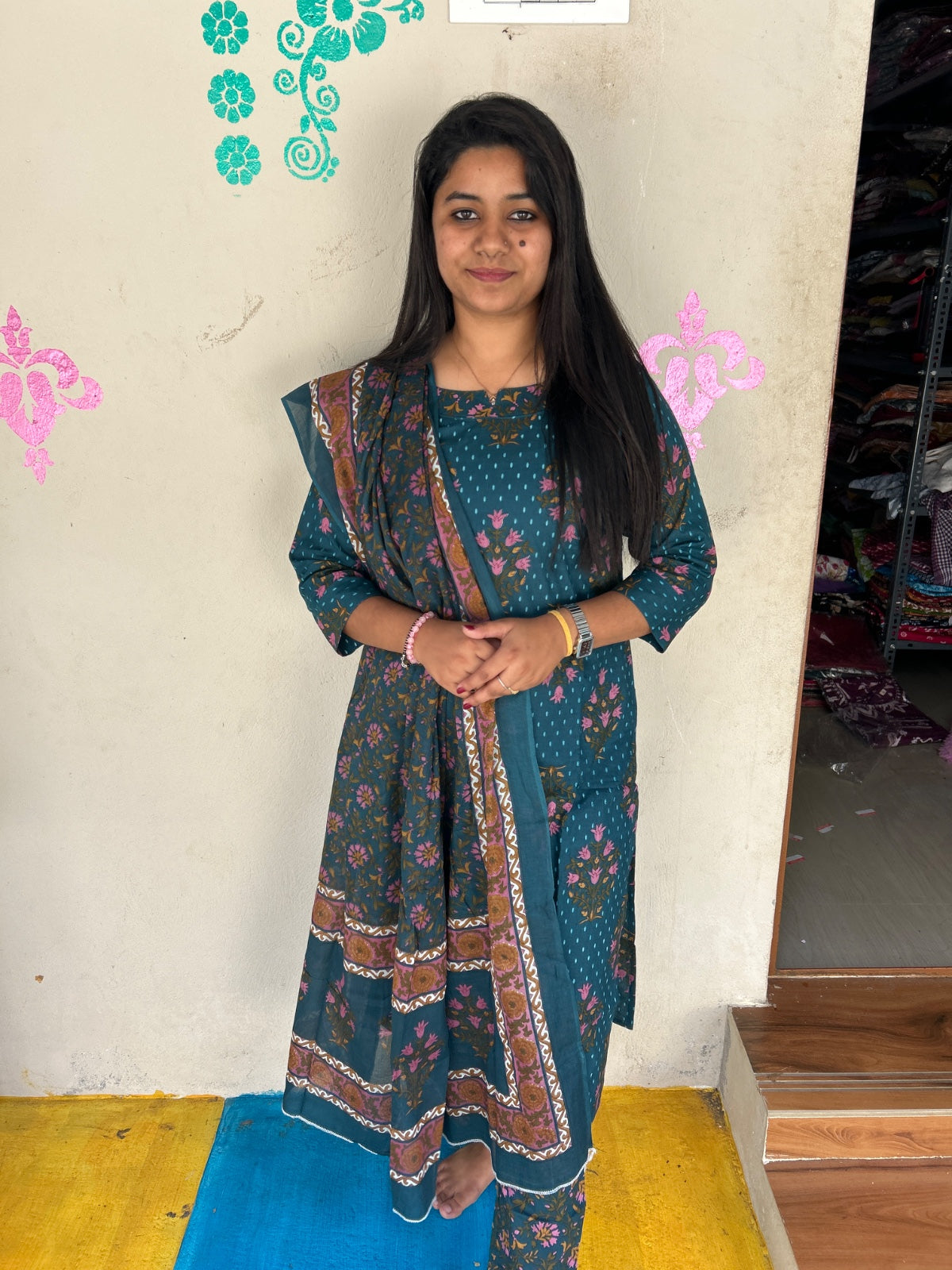 Petals Dupatta Sets - FDS115