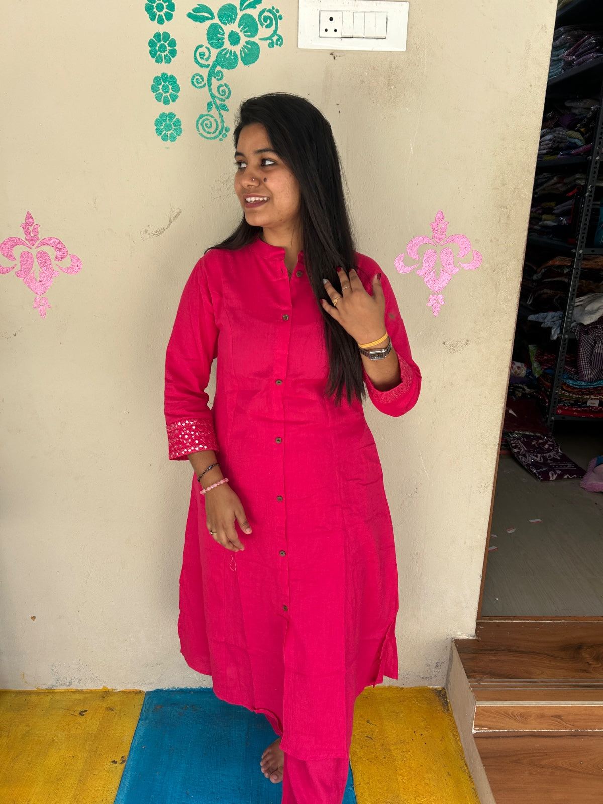 A-Line Cotton Kurti  AL288