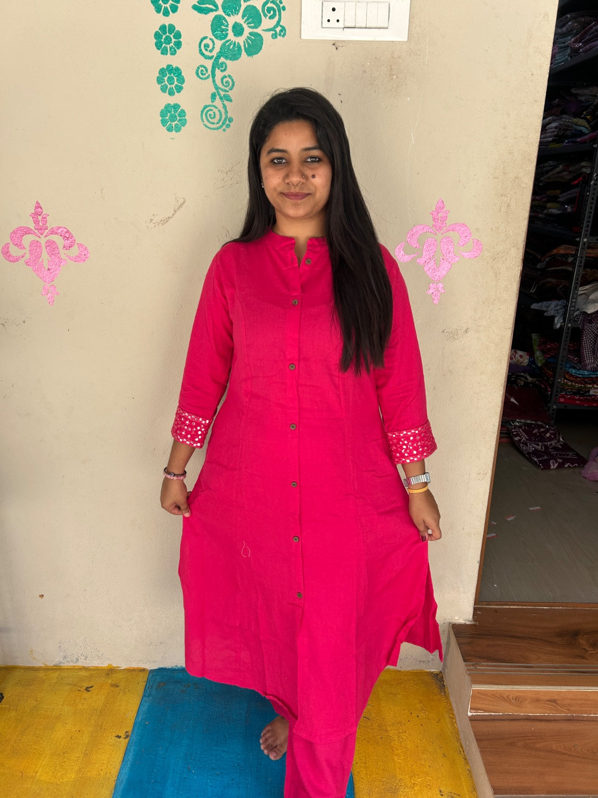 A-Line Cotton Kurti  AL288