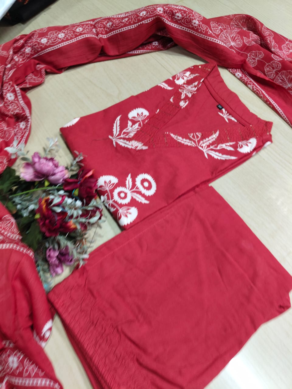 Budgeted Cotton 3 Piece Set - BC74