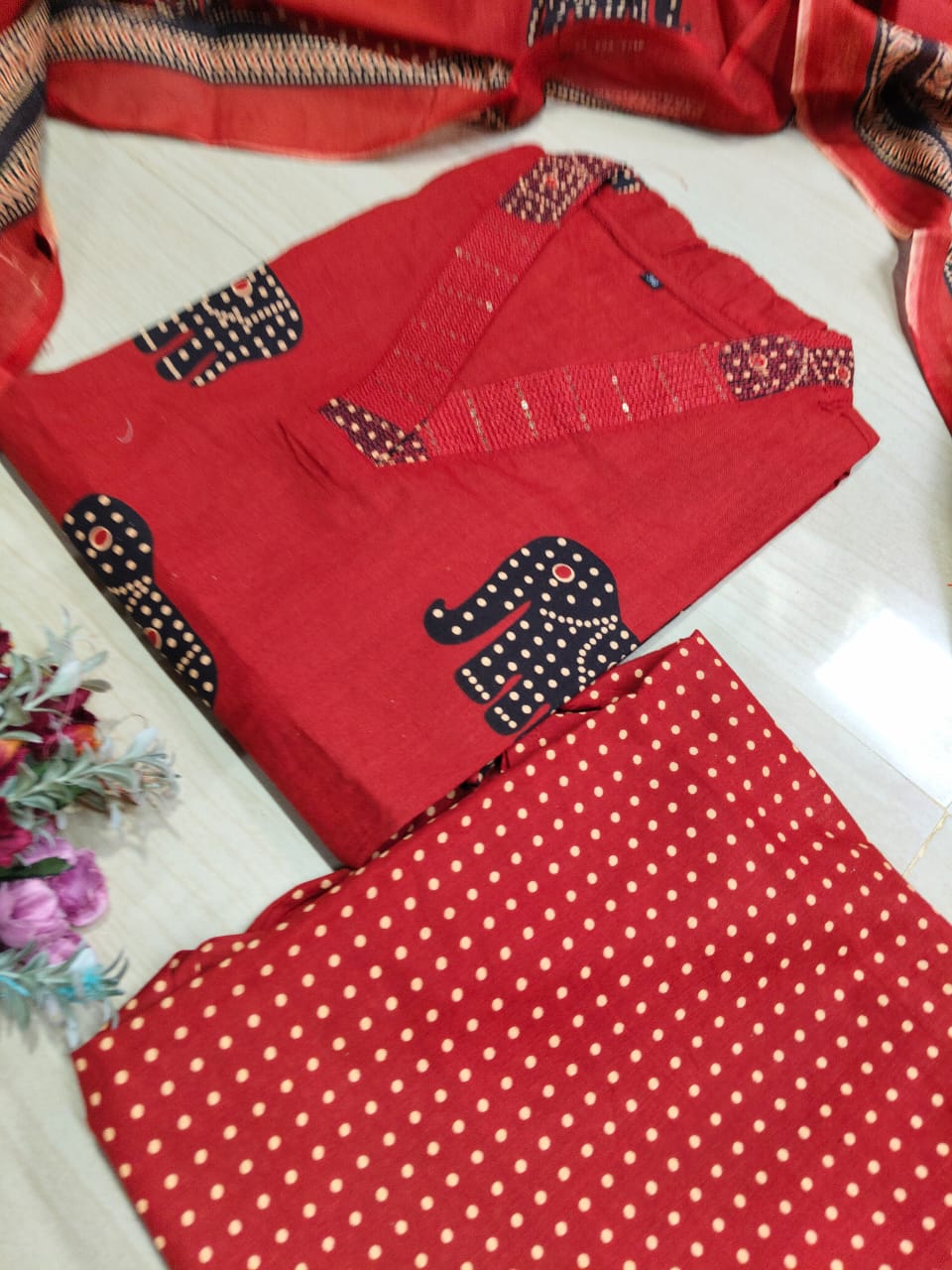 Budgeted Cotton 3 Piece Set - BC75