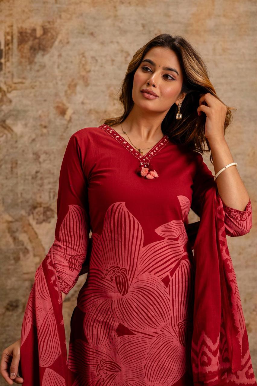 Budgeted Cotton 3 Piece Set - BC82