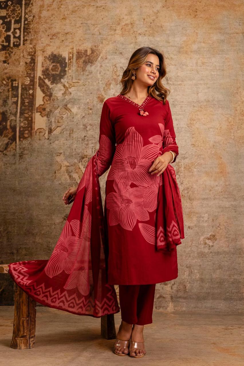 Budgeted Cotton 3 Piece Set - BC82