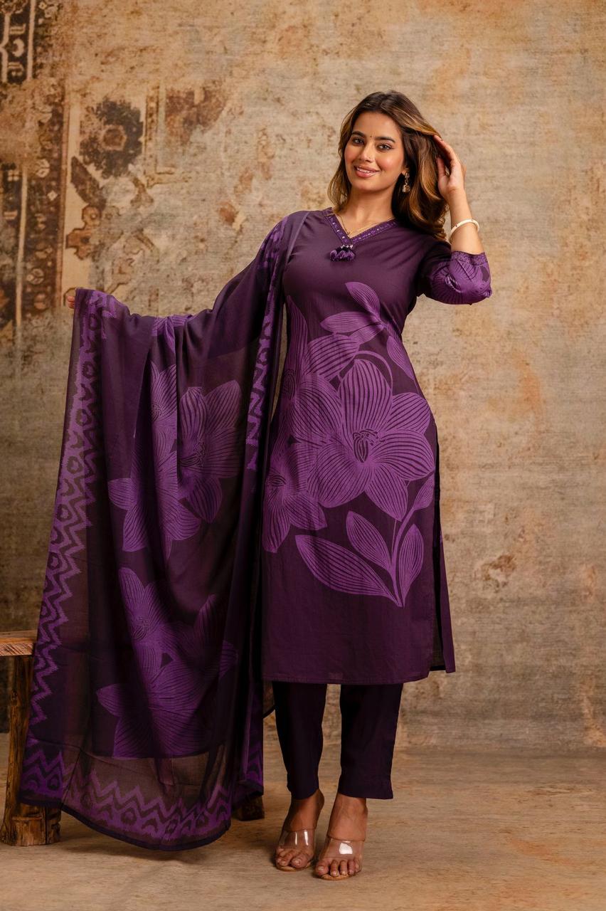 Budgeted Cotton 3 Piece Set - BC85