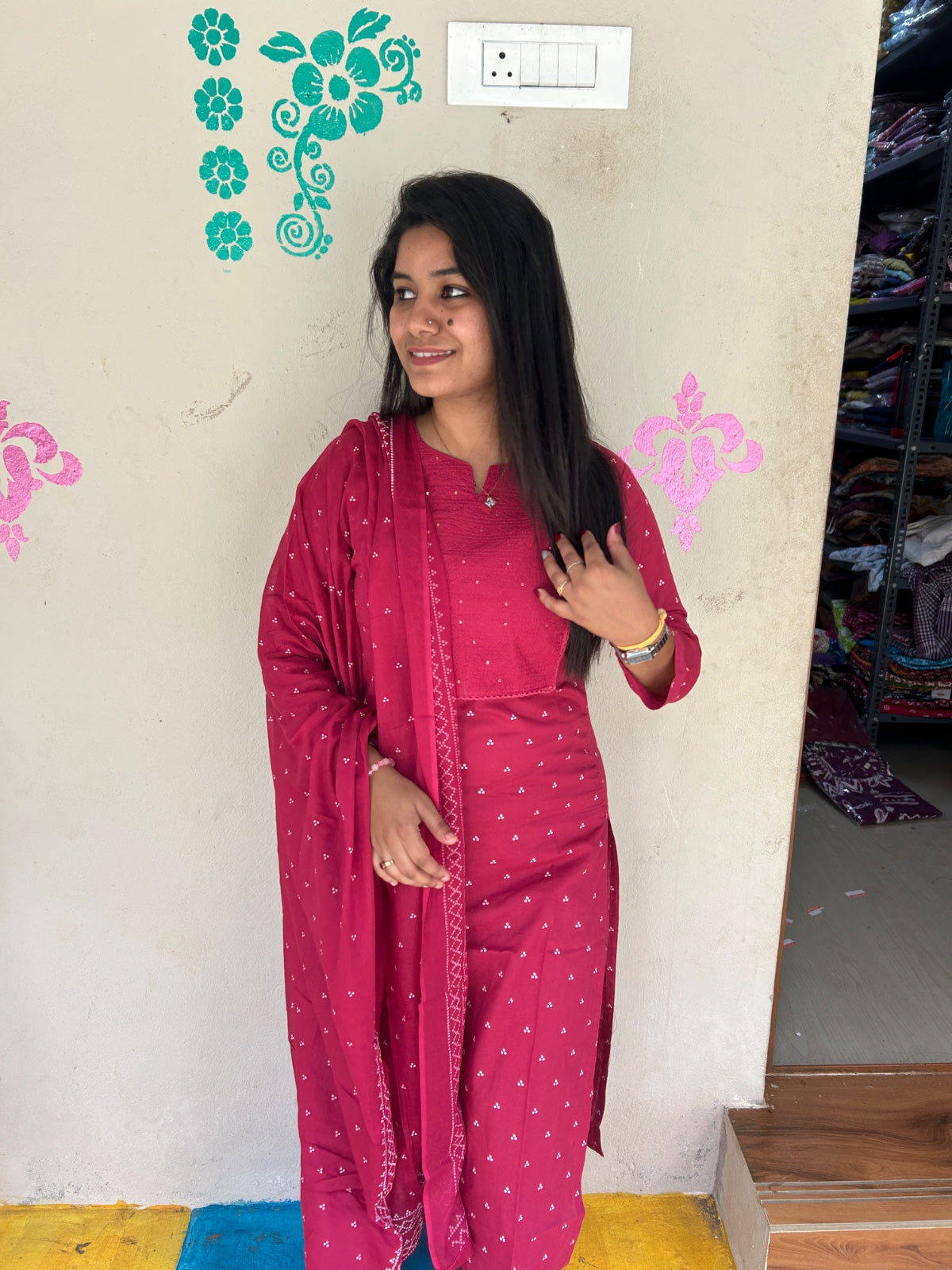 Budgeted Cotton 3 Piece Set - BC87