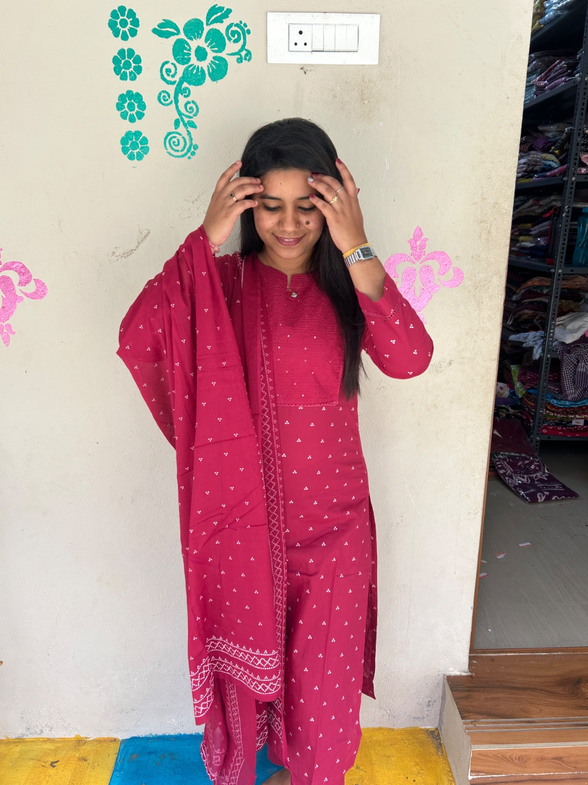 Budgeted Cotton 3 Piece Set - BC87