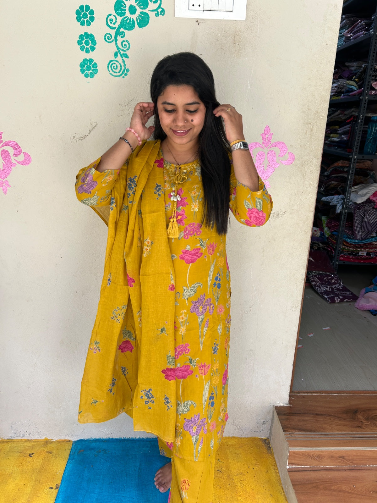 Budgeted Cotton 3 Piece Set - BC86