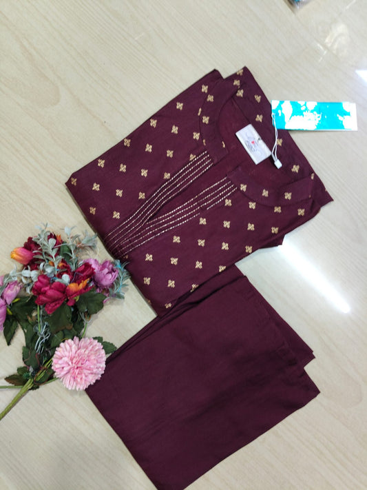 Vertican Silk Kurti - VS63