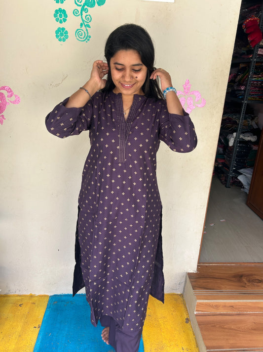 Vertican Silk Kurti - VS64