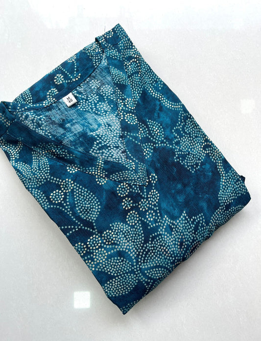 Crepe Silk Frock - CSF04