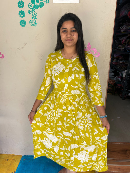 Anarkali Frock  AF84