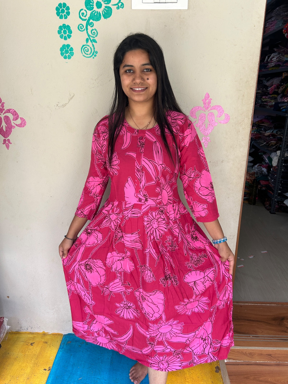 Anarkali Frock  AF85