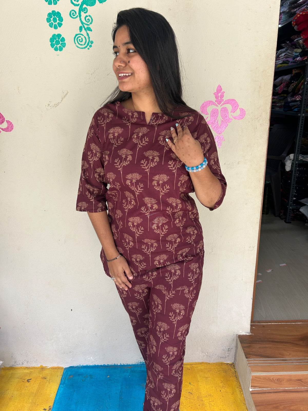Cotton  Co-ord Sets ( night suits )  NSC199