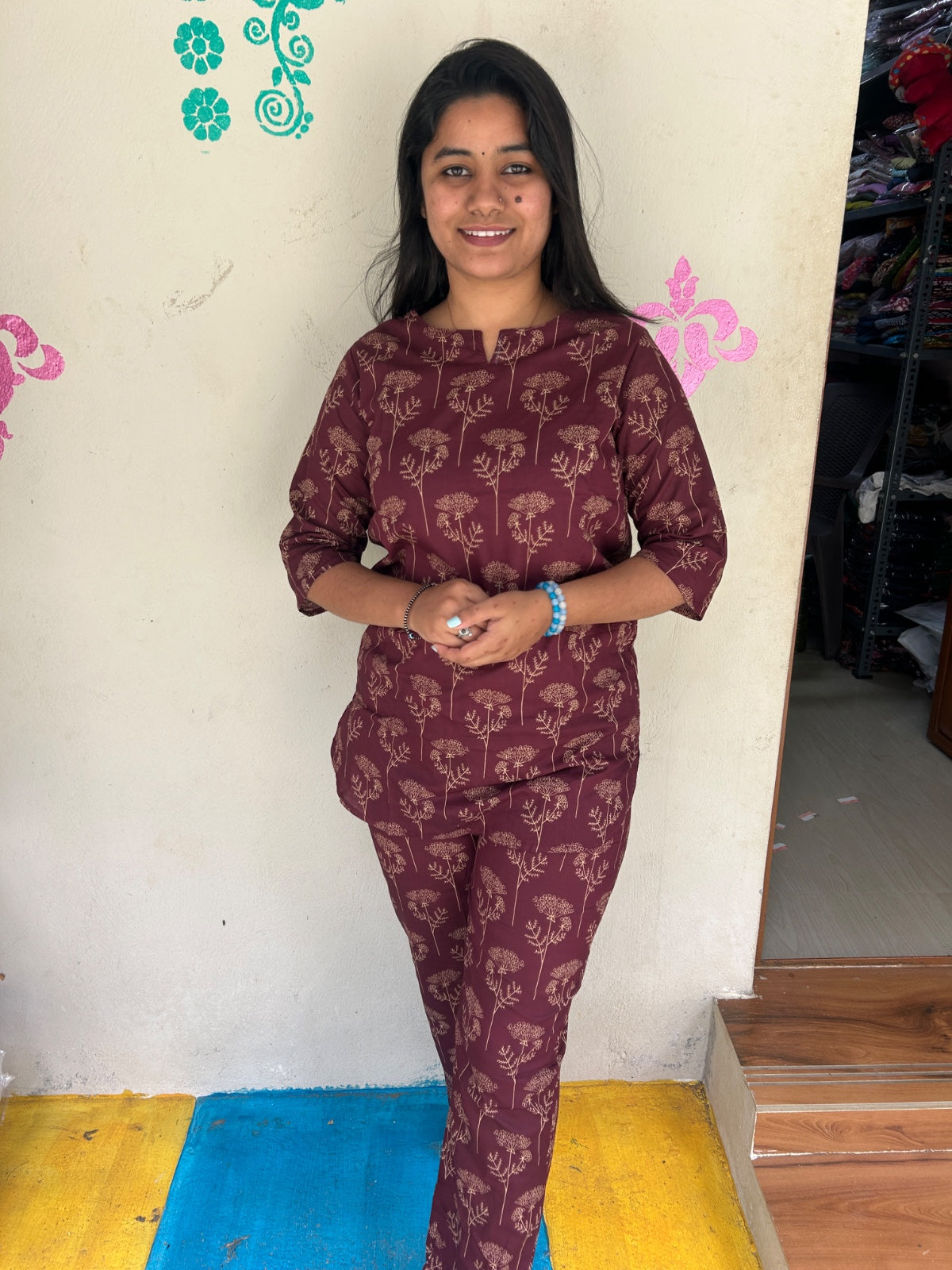 Cotton  Co-ord Sets ( night suits )  NSC199