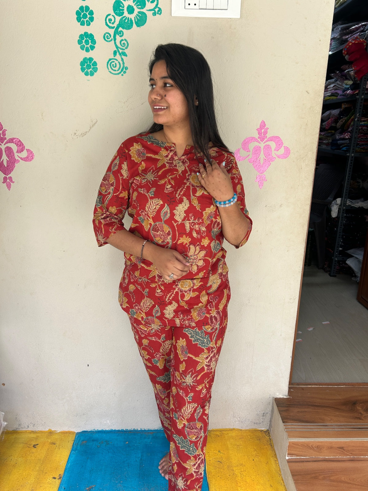 Cotton  Co-ord Sets ( night suits )  NSC198