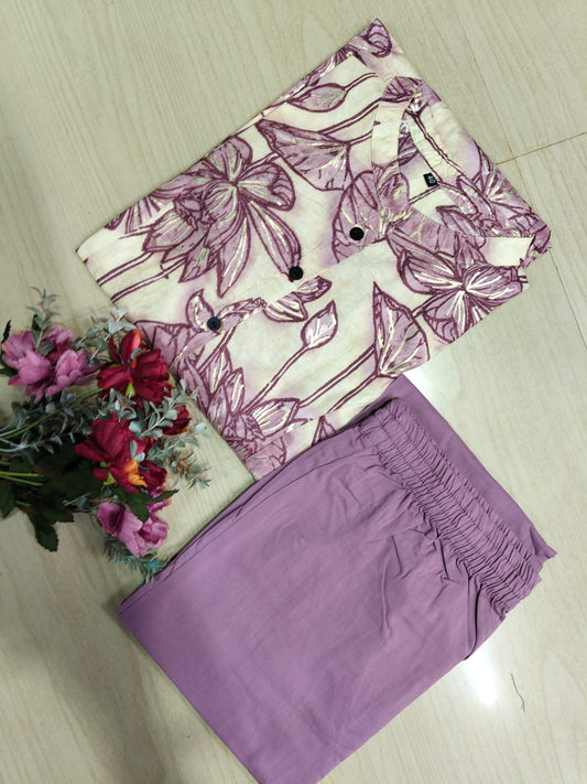 A-Line Cotton Kurti  AL308