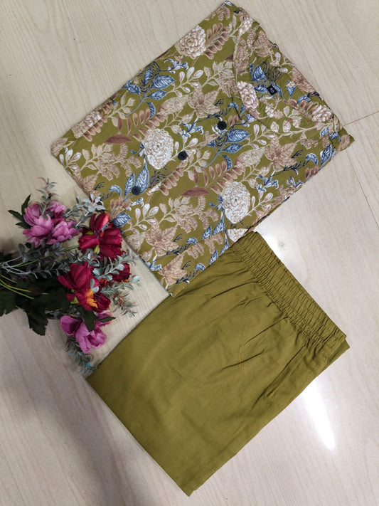 A-Line Cotton Kurti  AL309