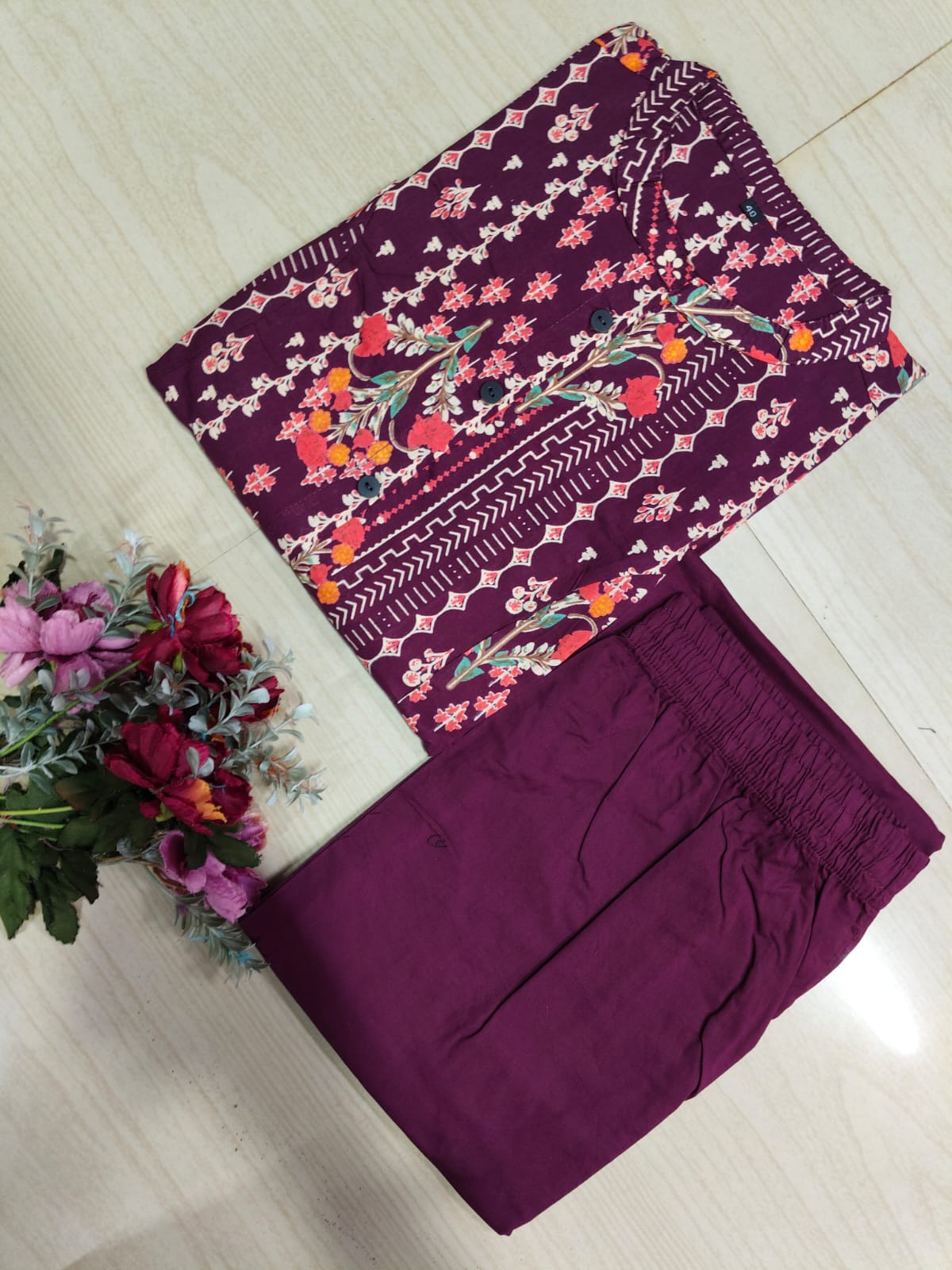A-Line Cotton Kurti  AL317