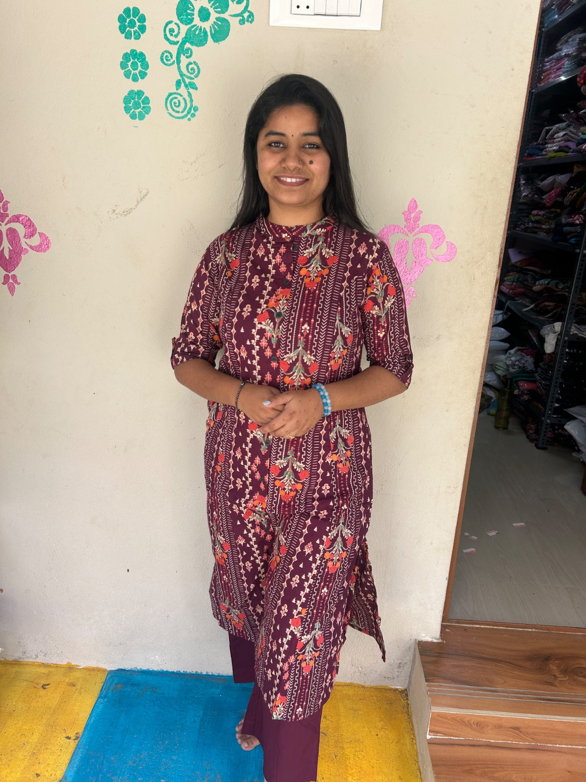 A-Line Cotton Kurti  AL317