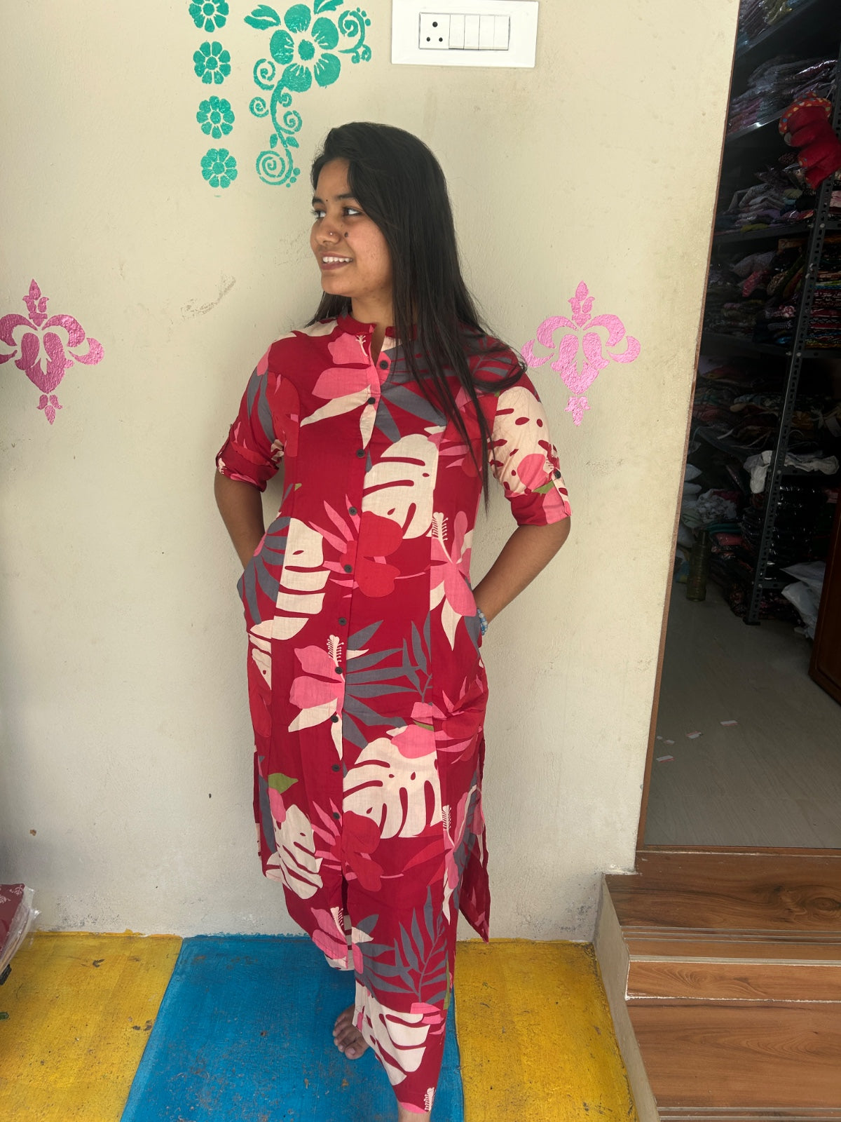 A-Line Cotton Kurti  AL319